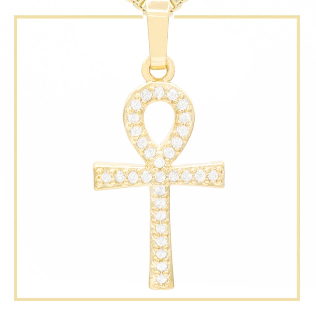 Ankh Cross Pendant Charm For Women