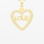 CZ Heart Charm