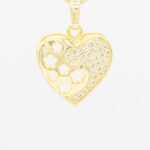 CZ Heart Charm