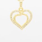 CZ Heart Charm