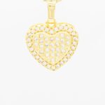 CZ Heart Charm