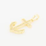 14K Gold Filled Anchor Cross Pendant Pendant