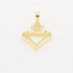 14K Gold Fileld Heart Pendant