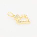 14K Heart Pendant