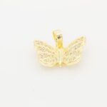 14K Butterfly Pendant