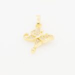 14K Butterfly Pendant