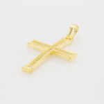 Cubic Zirconia Cross charm